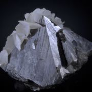 Scheelite with Calcite