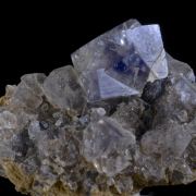Fluorite - penetration twins