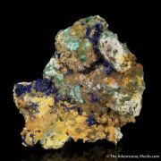 Otavite with Azurite