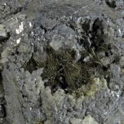Millerite on Galena - classic German