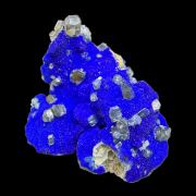 Azurite, cerussite