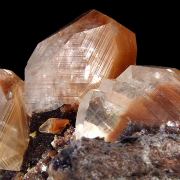 Calcite, hematite