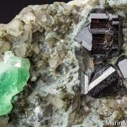 Cassiterite, Fluorite, Apatite, Quartz