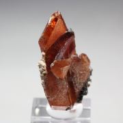 gemmy RHODOCHROSITE twinned