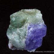 Fluorapatite on Apatite (Fluorescent)
