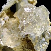Fluorite, quartz