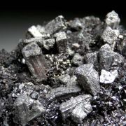 Bournonite on Sphalerite
