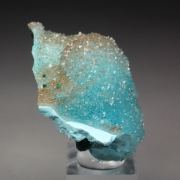 CHRYSOCOLLA pseudomorph, QUARTZ
