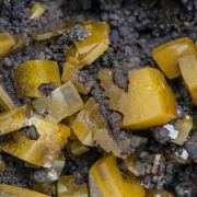 Wulfenite with Mimetite