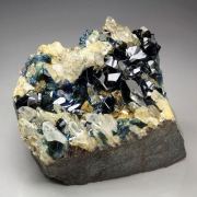 LAZULITE, SIDERITE
