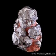 Nickelskutterudite with Dolomite and Baryte