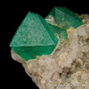 Fluorite with Quartz
