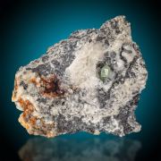 Anglesite  RARE GREEN COLOR