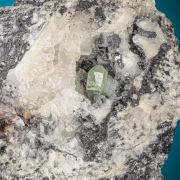Anglesite  RARE GREEN COLOR