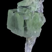 Fluorite with unusual edge modifications