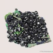 Azurite and Cerussite on Arsentsumebite
