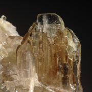 Diopside (gem clear) with green Vesuvianite