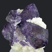 Fluorite (etched corners) on Barite