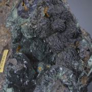 Libethenite - unusual rosette habit from type locality
