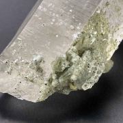 Apatite on quartz - Minas da Panasqueira, Covilha, Castelo Branco, Portugal