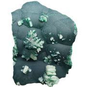 Cerussite, malachite