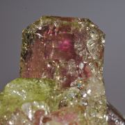 Vesuvianite - purple phantom