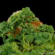 Pyromorphite on Quartz