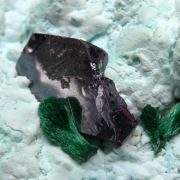 Cuprite on Chrysocolla