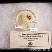 Tourmaline (Rough & Cut set)
