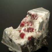 Cinnabar on Dolomite