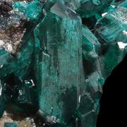 Dioptase with Plancheite