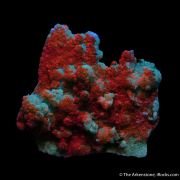 Willemite with Duftite incl. Calcite