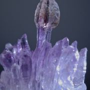 Amethyst -scepter with Rutile inclusions