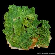 Pyromorphite on Quartz