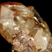 Calcite, hematite, baryte
