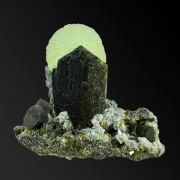 Prehnite, epidote