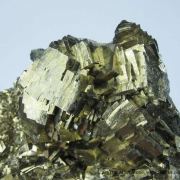 Pyrite on Arsenopyrite