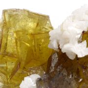 Fluorite, dolomite, pyrite