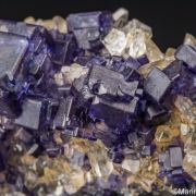 Fluorite with Quartz