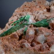 Torbernite - Classic Cornwall locale, large crystals 