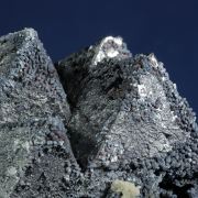 Magnetite with Quartz (var. Chalcedony)