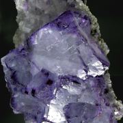 Fluorite with Quartz
