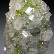 Duftite with Calcite 'Saguaro Cactus'