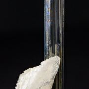 Calcite on Stibnite