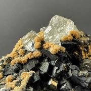 Fluorite, Galena, Pyrite, Chalcopyrite - Huanzala, Peru