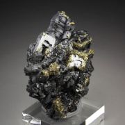 skeletal GALENA, CHALCOPYRITE
