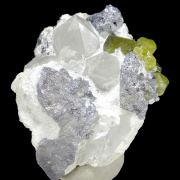Sphalerite, quartz, talc, lollingite