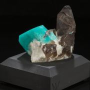 Amazonite, Smoky Quartz & Cleavlandite