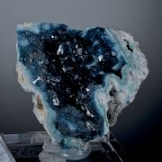 Veszelyite with Hemimorphite - new find, well-crystalized