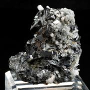 White Quartz with Black Sphalerite